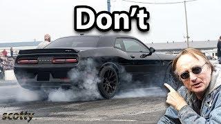 Why Not to Do a Burnout in Your Car