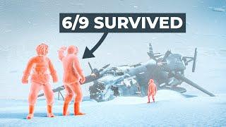 The Only Antarctic Crash With Survivors