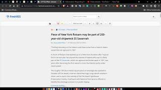 Intro to the RSS News Link