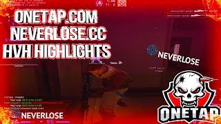 Onetap.com x Neverlose.cc hvh highlights + cfg