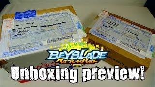 Beyblade Burst Unboxing Preview! 9/22/16 ベイブレードバースト