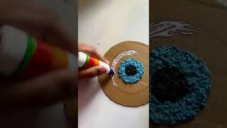 Diy evil eye with tissue paper  #diy #tissue #artandcraft #evil #evileye #craft #diycrafts #ideas