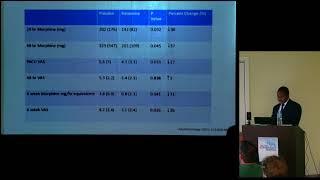 "Early and Delayed Analgesic: Effects of Ketamine for Total Hip Arthroplasty" - Aubrey Verdun, MD