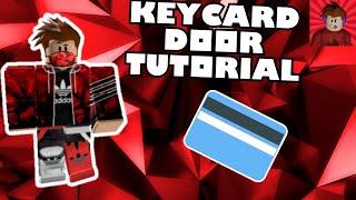 How To Make A Keycard Door | Roblox Studio Tutorial