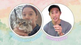 Tiny Blue Anthropologist and @Therapy2day Collaborative Gorlworld Dissertation Live