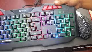 Xtrike Me Gaming Combo Mouse & Keyboard MK-503 Kit