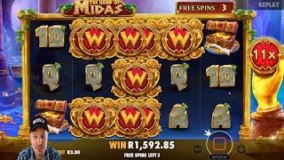 Hand of Midas Big Win