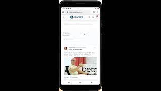 Make a Cyber Social Hub bookmark display on Android's home screen