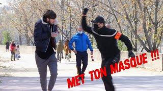 FRAPPER LES GENS DANS LA RUE SANS MASQUE PRANK ! (camera cachée) Funny Mask Prank IbraTV