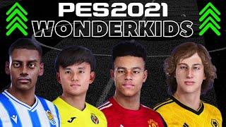 PES 2021: BEST WONDERKIDS & YOUNG PLAYERS FOR MASTER LEAGUE | HIDDEN GEMS!