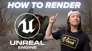 how to render in Unreal Engine 5