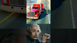 Wood Barrier Truck Crash Sigma-Albert Einstein #shorts#truck#sigma#youtubeshorts#crash#albert