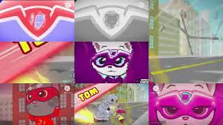 Talking Tom Heroes Intro has a Sparta Gamma Remix (ft. TTH Intro in Evil 8-bit)