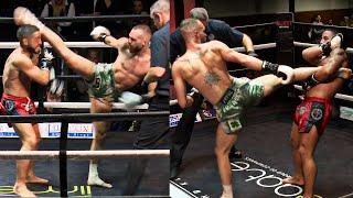 Daniel McGowan vs. Sandro Martin Full Muay Thai Fight | UK vs  Spain - CFS 10