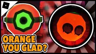 How to get the "ORANGE YOU GLAD" BADGE + UNLOCK THE ORANGE YOU GLAD BEACON in BANANA EATS || ROBLOX