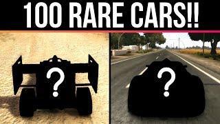 100 RARE CARS Found In Racing Games!!!