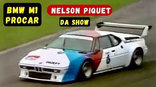 Nelson Piquet da show no BMW M1 Procar