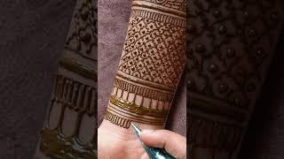 Bridal Mehandi design full hand #shorts