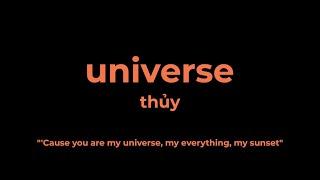 thuy - universe (Karaoke)