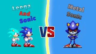 Leeqa and Sonic vs Metal Sonic!! (Sonic Forces)