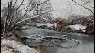 Первый снег-The first snow.  Vugar Mamedov