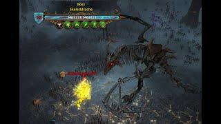 Drakensang Online #3 Level 100 Drachenkrieger Mortis Normal Blutvergießen Solo