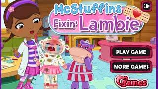 Doc McStuffins Games Online - Doc McStuffins Fixing Lambie Game