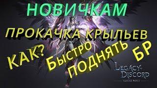 Legacy of Discord Гайд для Новичков Как быстро поднять БР благодаря прокачки крыльев