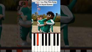 POV: You play this song in squid games @AgbapsShorts - Piano Cover