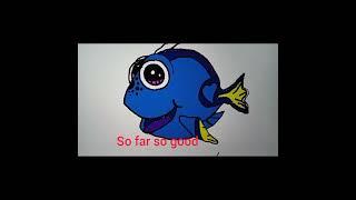 How to draw Dory #shortvideo