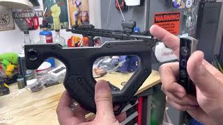 HERA ARMS CQR Gen 1 buttstock / Front grip overview and installation PART 1