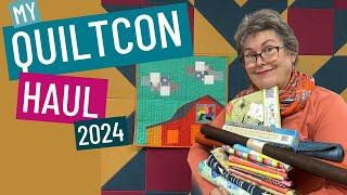  MY QUILTCON 2024 HAUL-WHAT CAME HOME WITH ME