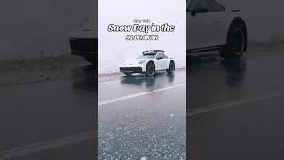 Snow Day in the Porsche 911 Dakar on May 18 #911dakar #porsche911 #porsche #utah #supercar
