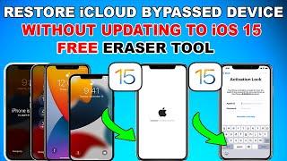 Free Eraser Tool Windows for iCloud Bypassed iPhone/iPad Without Updating to iOS 15 Checkra1n Window