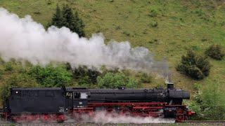 41 018 (42 018) @DGM41018 Abfahrt mit Güterzug in Hoppingen  | Alex E