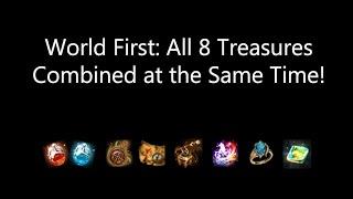 Black Desert Online | World First: All 8 Treasures Combined at the Same Time!