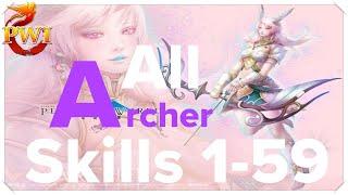 Perfect World International - All Archer skills (1-59)