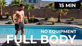 15 Minute Full Body Workout (No Equipment)