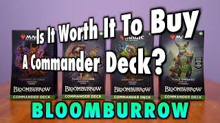 Is It Worth It To Buy A Bloomburrow Commander Deck? | Magic: The Gathering