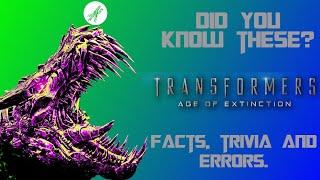 Transformers Age of Extinction Facts, Trivia, and Errors Compilation Vol. 1