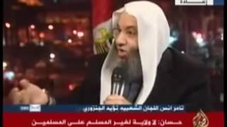 محمد حسان نريد دولة مدنية والحكم الإلهى انتهى !! ؟ اعوذ بالله من الخذلان