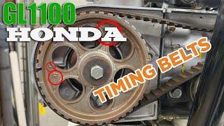 REPLACING THE TIMING BELTS ON MY HONDA GL1100 GOLDWING