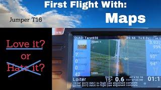 Telemetry Maps FIRST FLIGHT... How was it?(yaapu telemetry on Jumper T16)