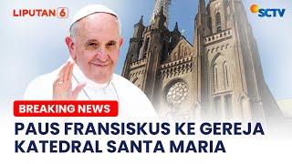 Paus Fransiskus Gelar Pertemuan di Gereja Katedral Santa Maria | BREAKING NEWS