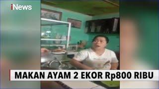 Viral Video Pengunjung Rumah Makan Marah-marah karena Harus Membayar 800rb - iNews Malam 17/01