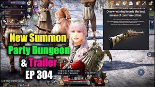 Black Desert Mobile New Summon Party Dungeon & Trailer EP 304