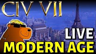 WILL WE FINALLY HAVE RAILROADS?!? New Civ 7 Modern Age Content, Live With Ursa & WhiteAndNerdyTV!!!