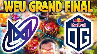 NIGMA vs OG - WEU GRAND FINAL GOOSEBUMPS ENDING! ▌TI 14 THE INTERNATIONAL 2025