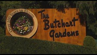 The Butchart Gardens A Garden For All Seasons Famous Garden In Victoria, BC Canada Documentary