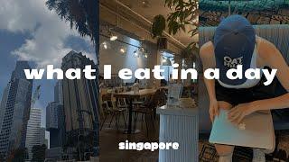 what i eat in a day // Singapore // vlog